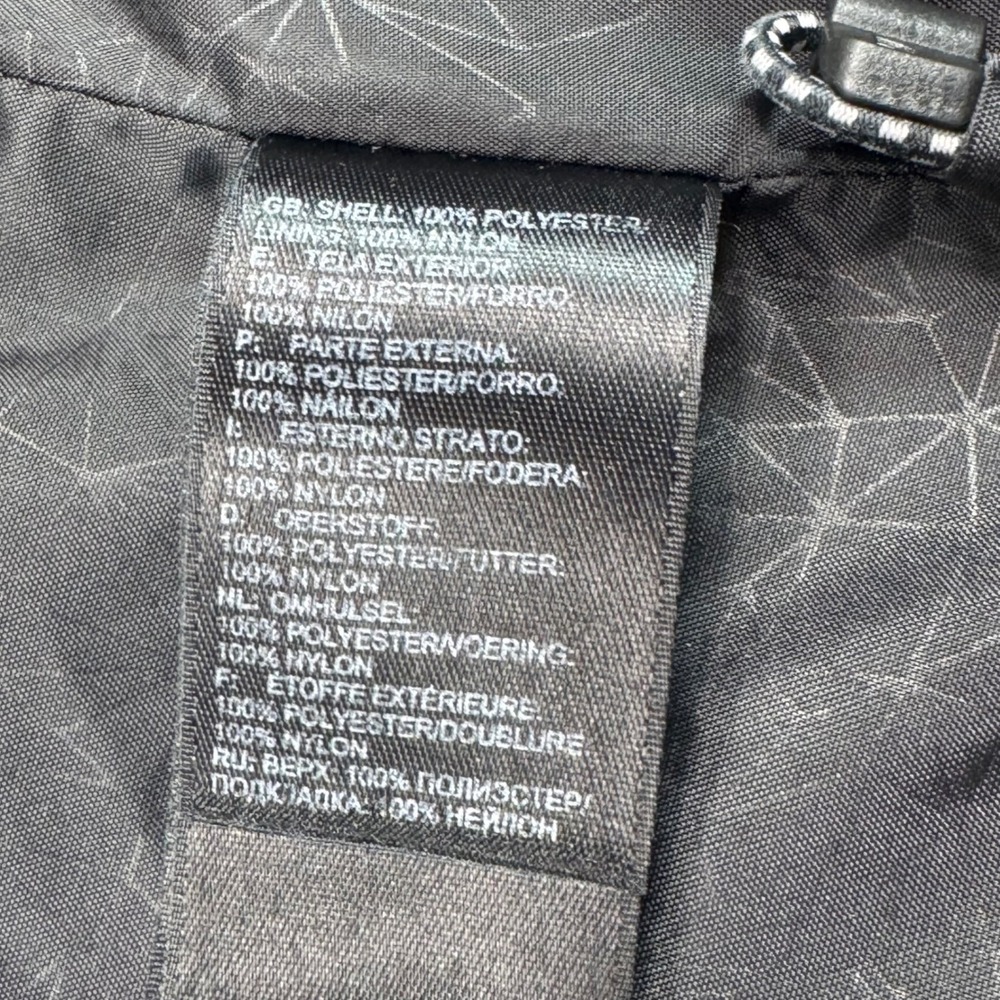 The North Face HyVent Womens Ski Jacket Black Red Hooded Waterproof Shell Medium - Picture 8 of 16
